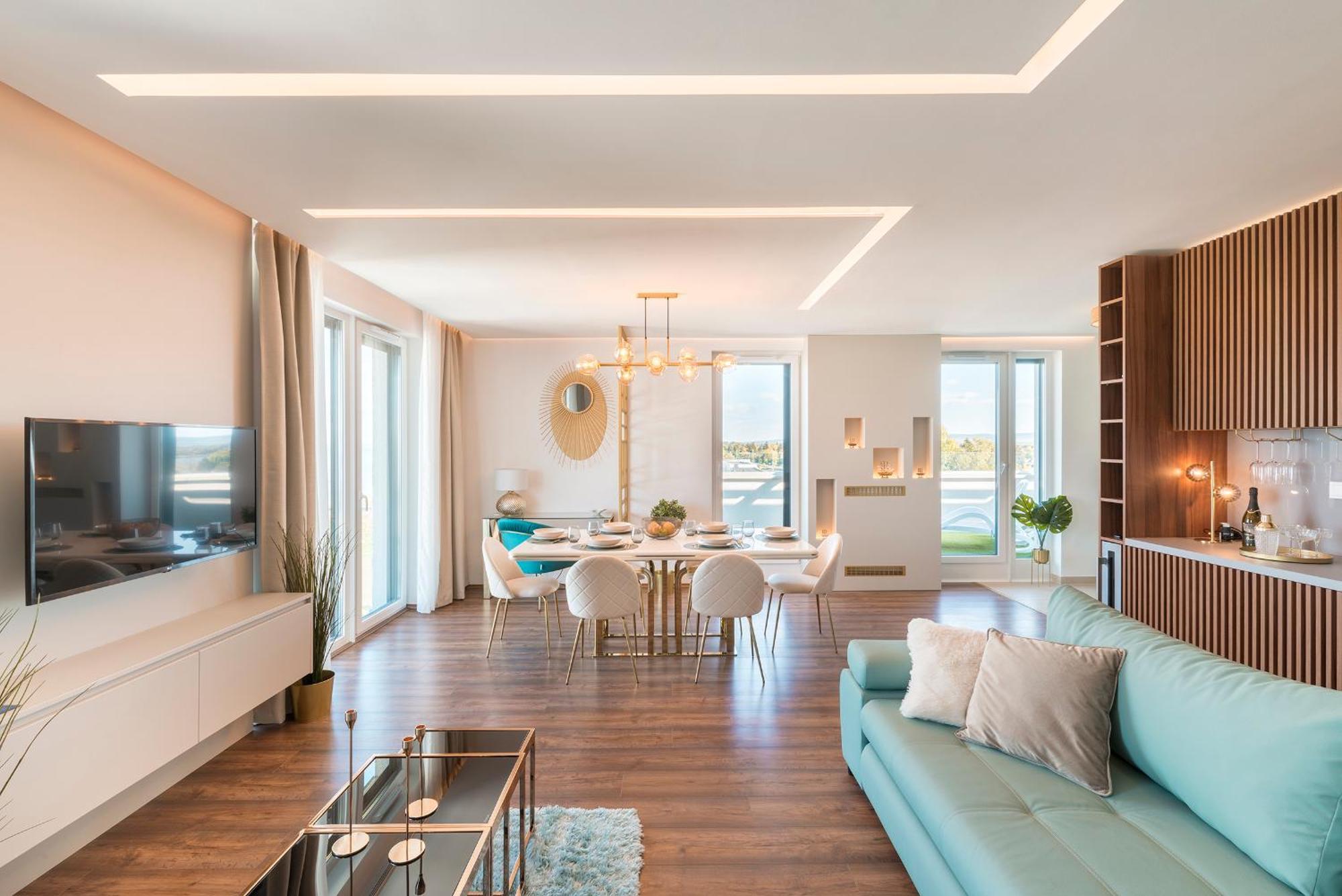 Sunset Resort - Lakeside Apartment Fonyód 외부 사진